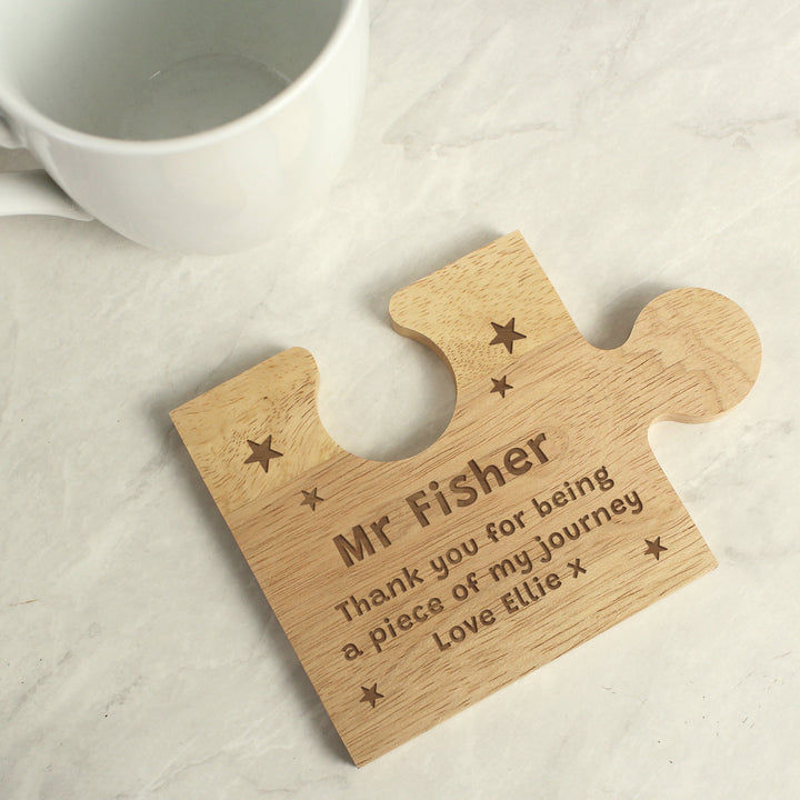 Personalised Star Design Jigsaw Piece in gift category Personalised Jigsaws