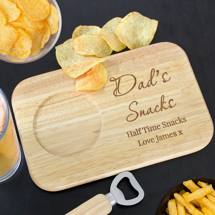 Buy Personalised Free Text Wooden Coaster Tray available now at www.giftsfinder.co.uk