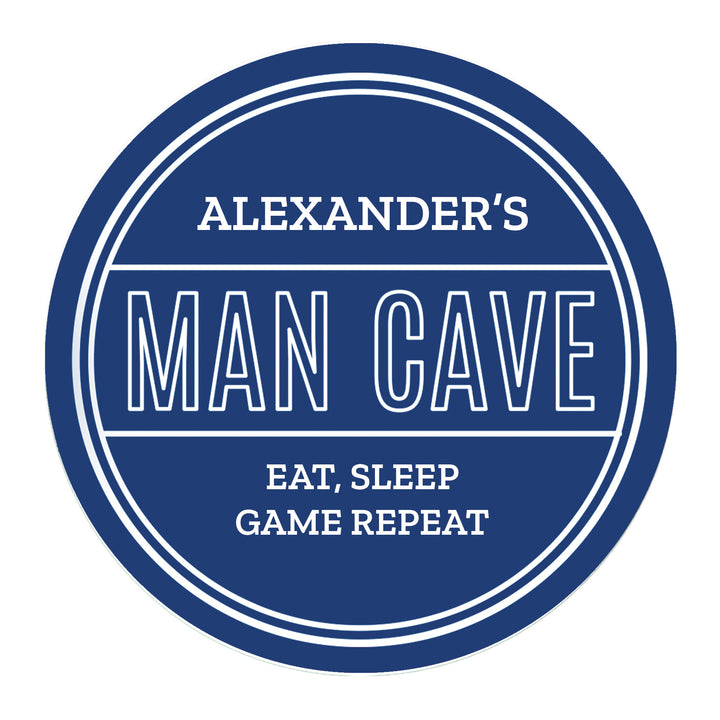 Buy Personalised Man Cave Heritage Plaque at www.giftsfinder.co.uk