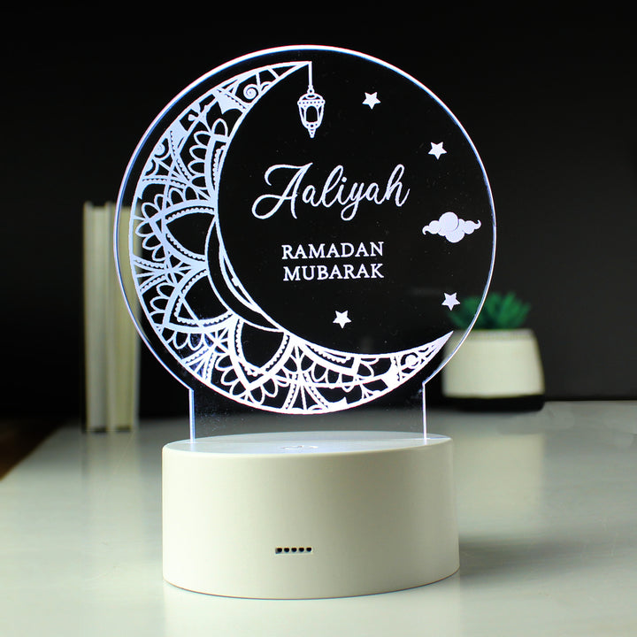 Buy Personalised Eid and Ramadan LED Light available now at www.giftsfinder.co.uk