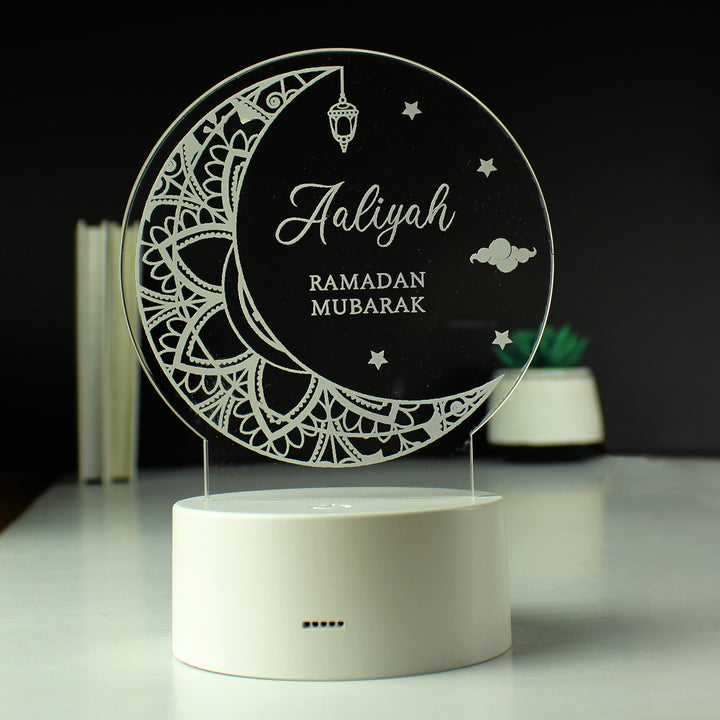 Buy Personalised Eid and Ramadan LED Light available now at www.giftsfinder.co.uk