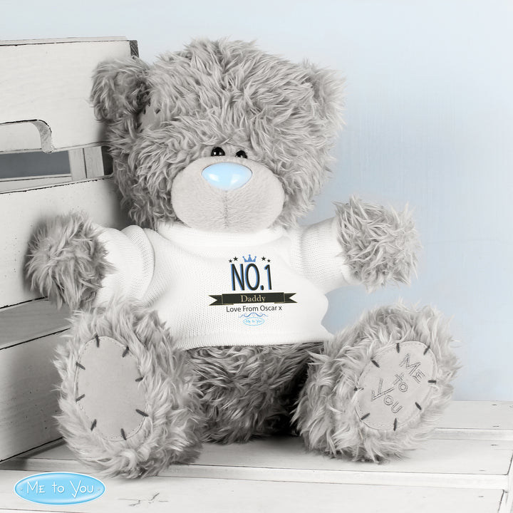 Buy Personalised Me To You Bear 'No.1' available now at www.giftsfinder.co.uk