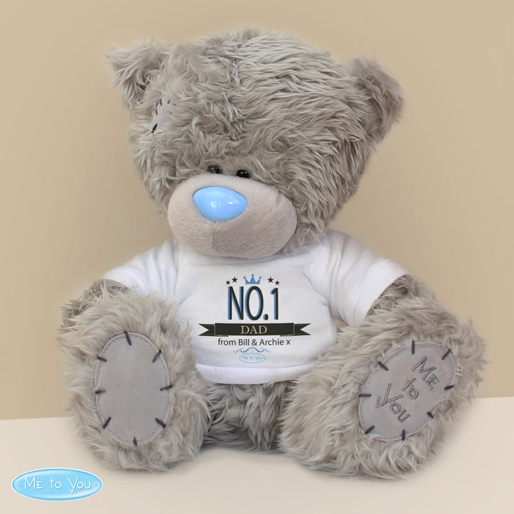 Buy Personalised Me To You Bear 'No.1' available now at www.giftsfinder.co.uk