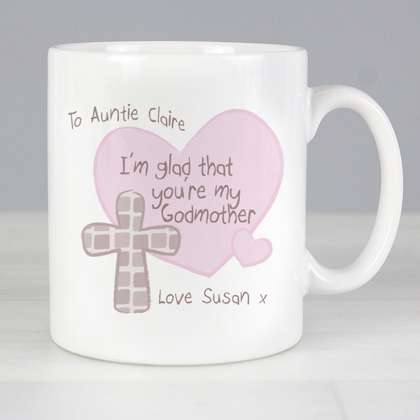 Buy Personalised Godmother Mug available now at www.giftsfinder.co.uk