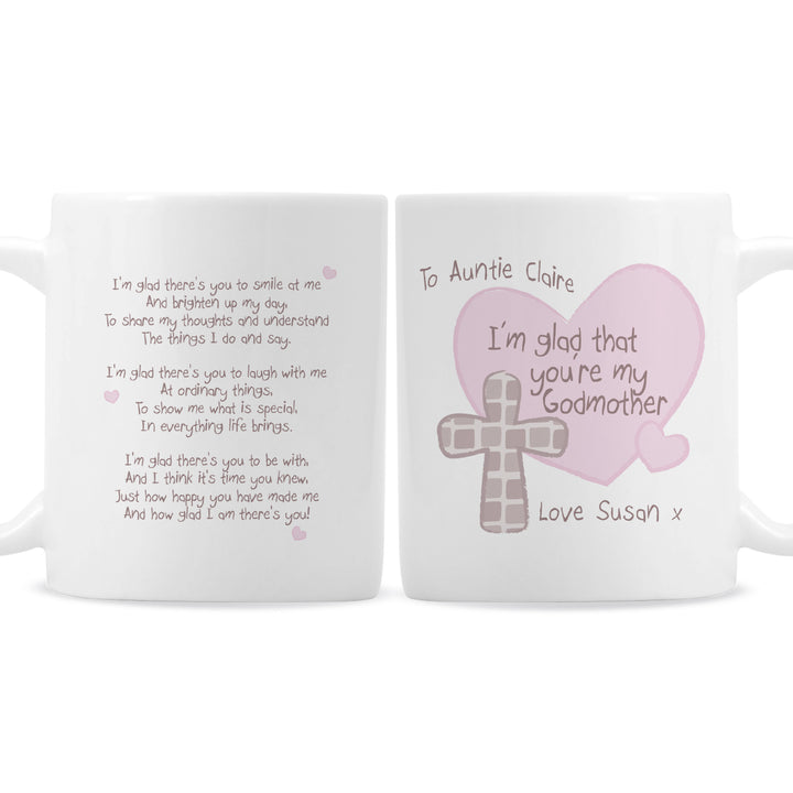 Buy Personalised Godmother Mug available now at www.giftsfinder.co.uk