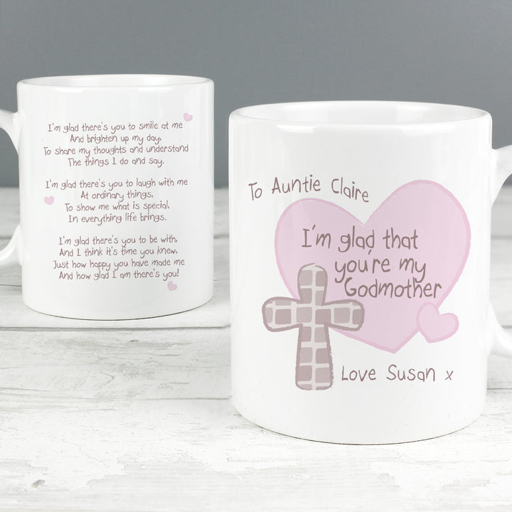 Buy Personalised Godmother Mug available now at www.giftsfinder.co.uk