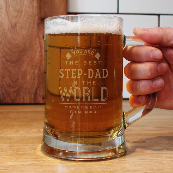 Buy Personalised Best [INSERT WORD] In The World Pint Beer Stern Tankard available now at www.giftsfinder.co.uk