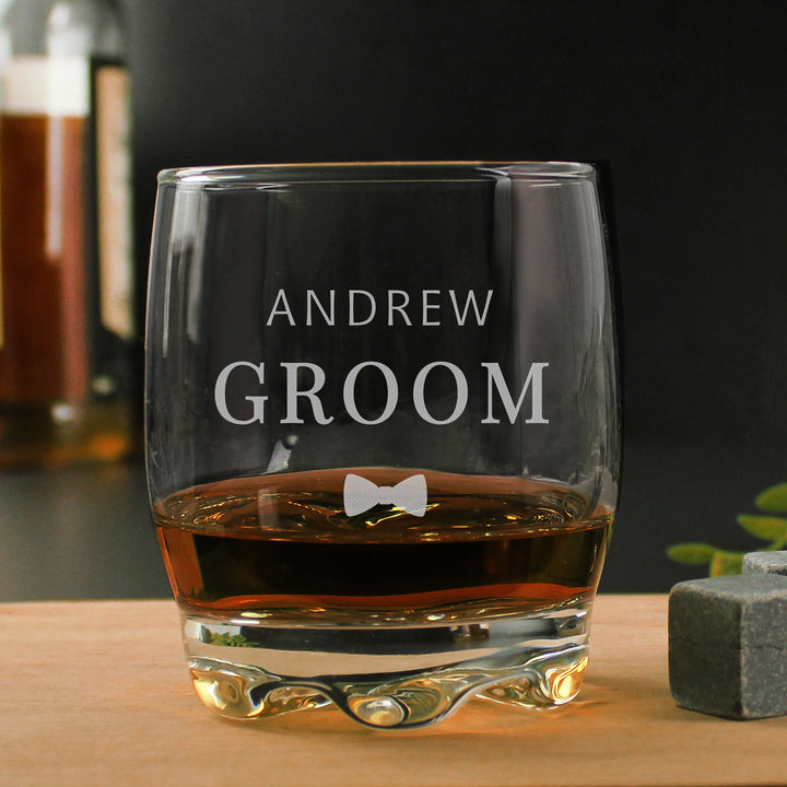 Buy Personalised Groom Tumbler at www.giftsfinder.co.uk