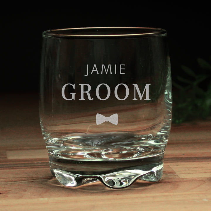 Buy Personalised Groom Tumbler at www.giftsfinder.co.uk