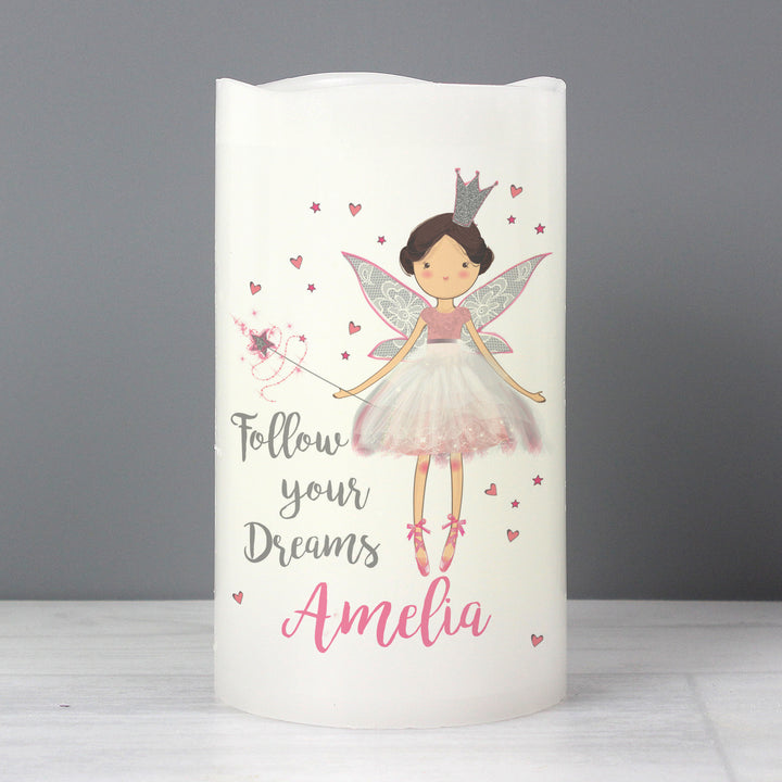 Buy Personalised Fairy Princess Night Light LED  Candle available now at www.giftsfinder.co.uk