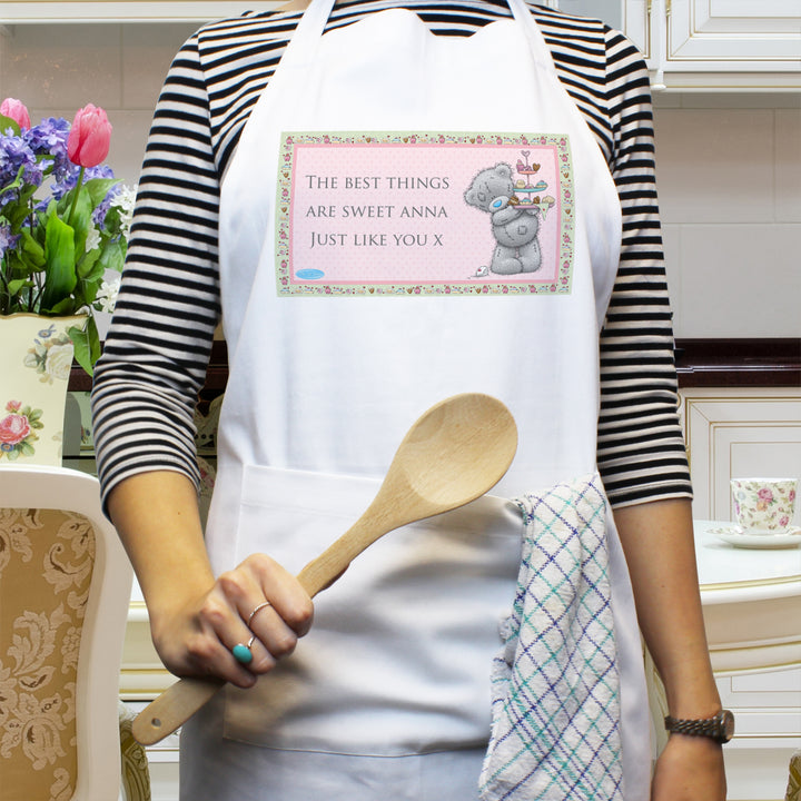 Personalised Me To You Cupcake Apron - part of the Gifts Finder Personalised Aprons collection