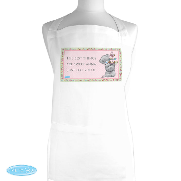 Personalised Me To You Cupcake Apron - part of the Gifts Finder Personalised Aprons collection