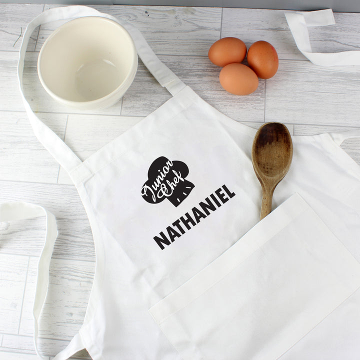 Buy Personalised Junior Chef Children's Apron available now at www.giftsfinder.co.uk