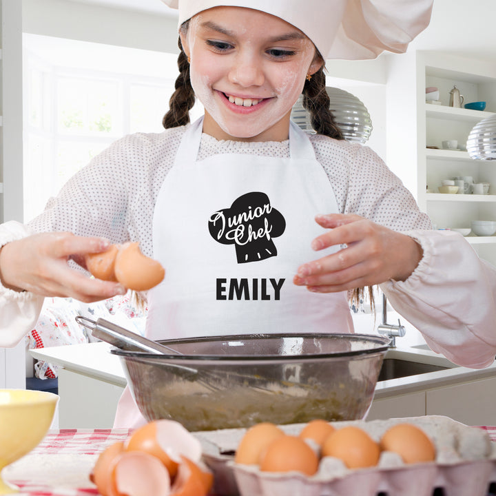 Buy Personalised Junior Chef Children's Apron available now at www.giftsfinder.co.uk