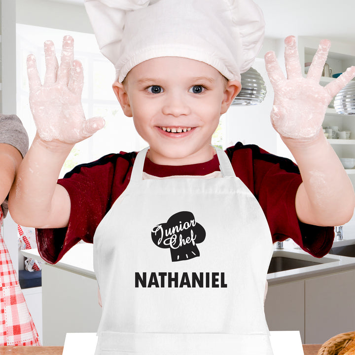 Buy Personalised Junior Chef Children's Apron available now at www.giftsfinder.co.uk