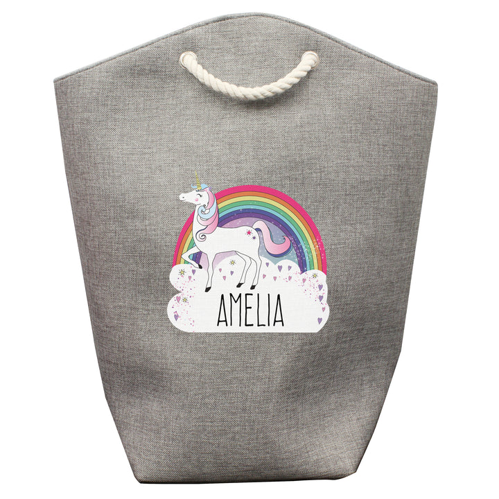 Buy Personalised Unicorn Storage Bag at www.giftsfinder.co.uk