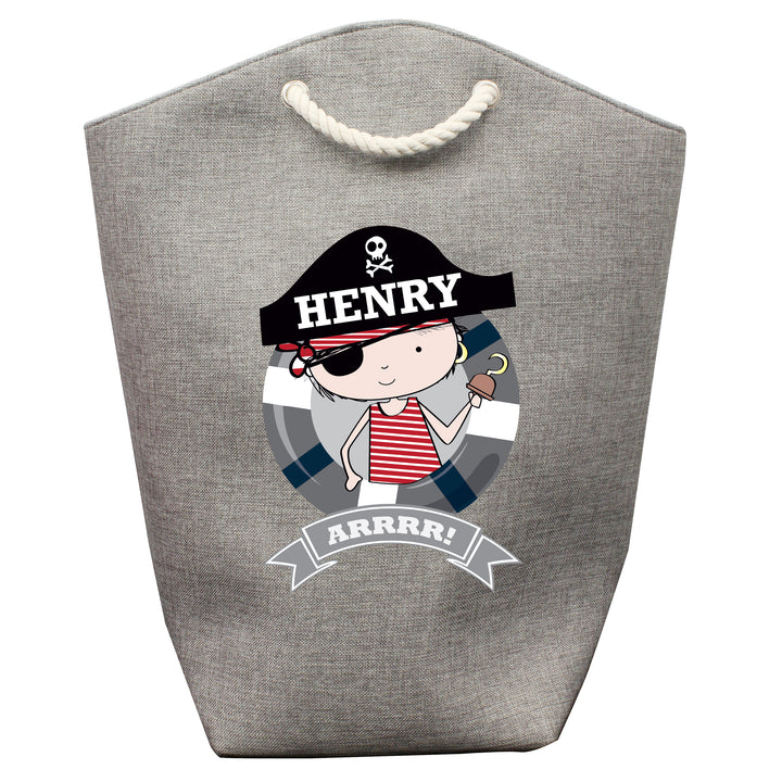 Personalised Pirate Storage Bag - part of the Gifts Finder Personalised Storage Bags collection