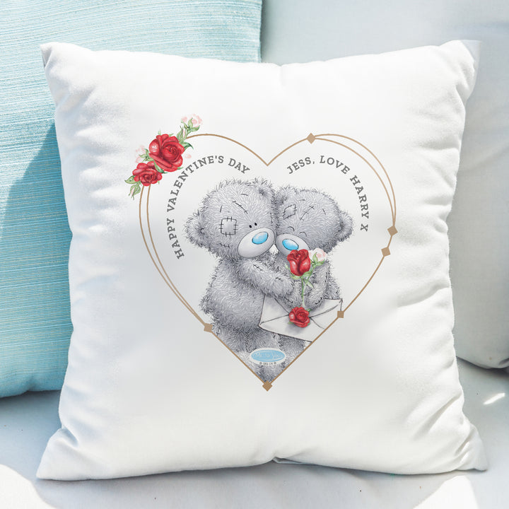 Buy Personalised Me to You Valentine Cushion Cover at www.giftsfinder.co.uk