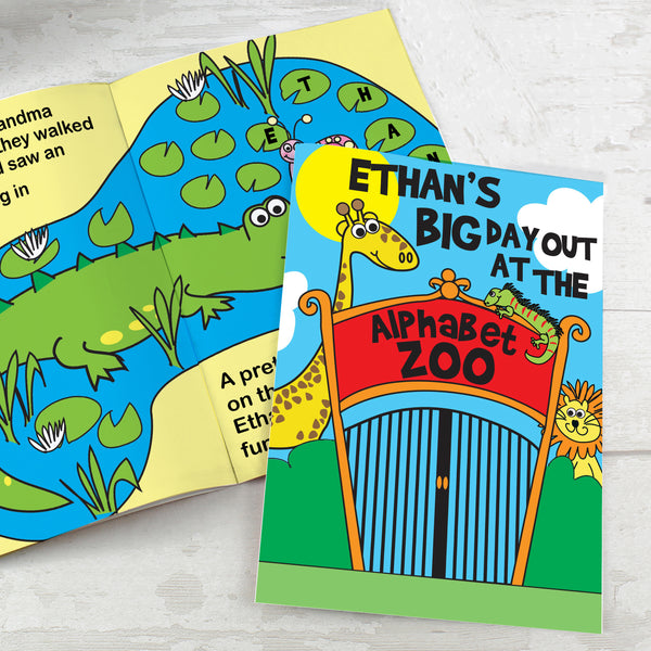 Personalised Zoo Story Book in gift category Personalised Childrens Books