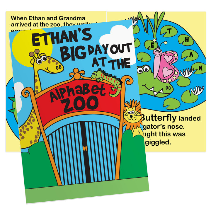 Personalised Zoo Story Book in gift category Personalised Childrens Books