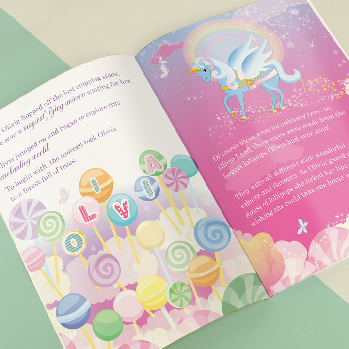 Buy Personalised Princess & Unicorn Story Book at www.giftsfinder.co.uk