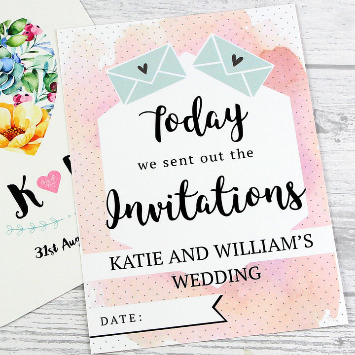 Personalised Wedding Cards For Milestone Moments - part of the Gifts Finder Personalised Wedding Gifts collection