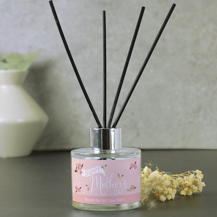 Personalised Mother's Day Reed Diffuser - part of the Gifts Finder Personalised Mother's Day Gifts collection