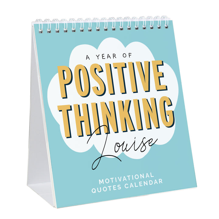 Buy Personalised 2024 Motivational Quotes Desk Calendar at www.giftsfinder.co.uk