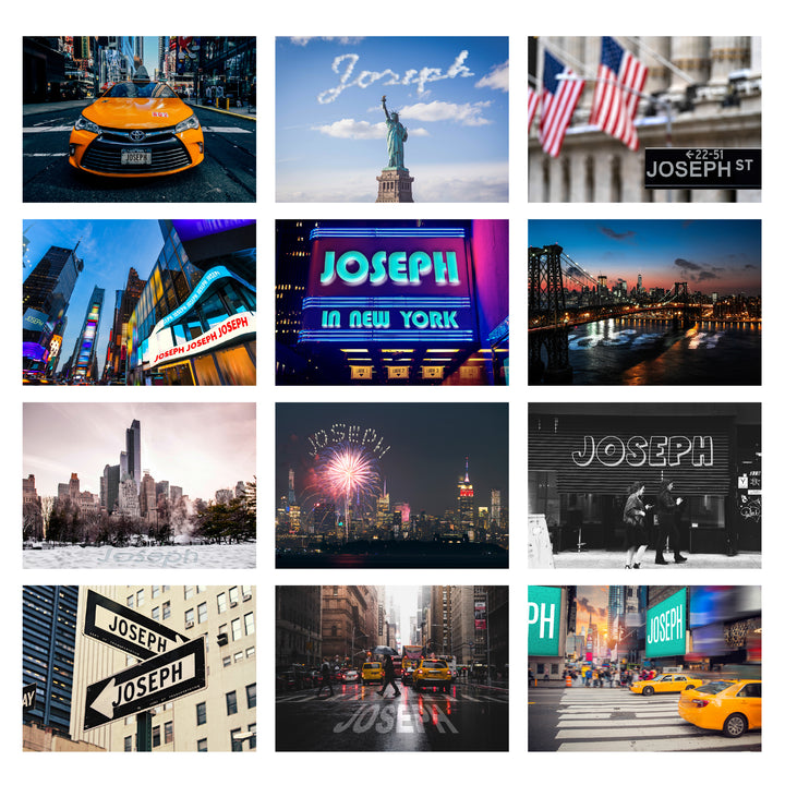 Buy Personalised New York Desk Calendar at www.giftsfinder.co.uk