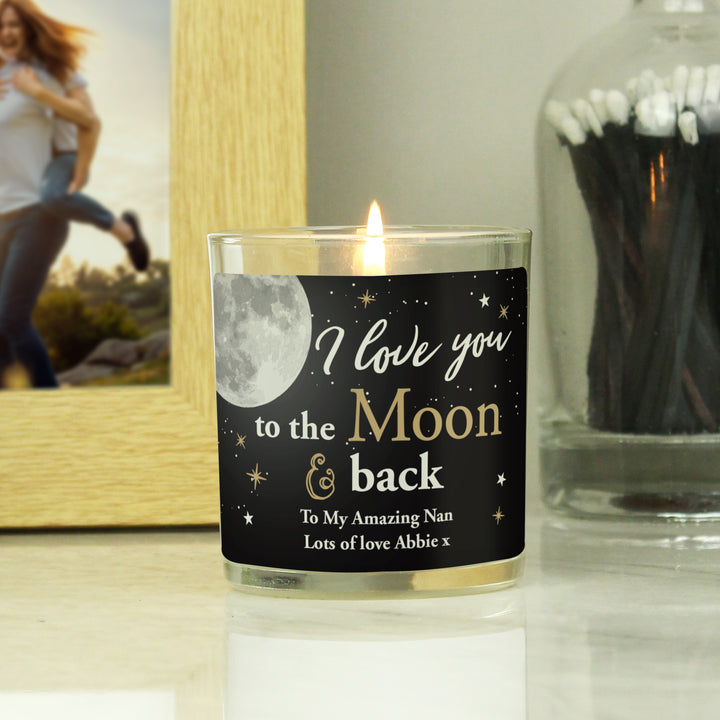 Buy Personalised You Are My Sun My Moon Scented Jar Candle at www.giftsfinder.co.uk