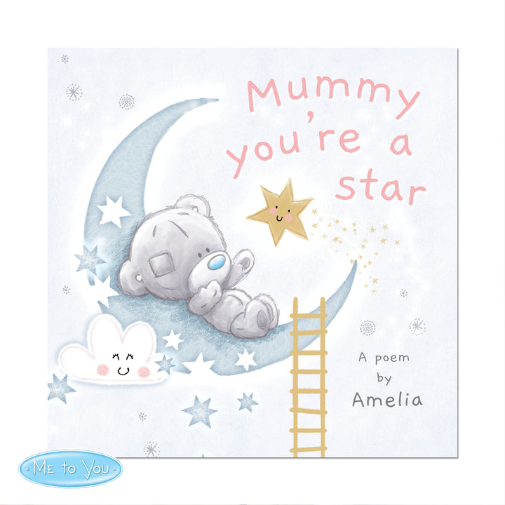 Buy Personalised Tiny Tatty Teddy Mummy You're A Star, Poem Book at www.giftsfinder.co.uk