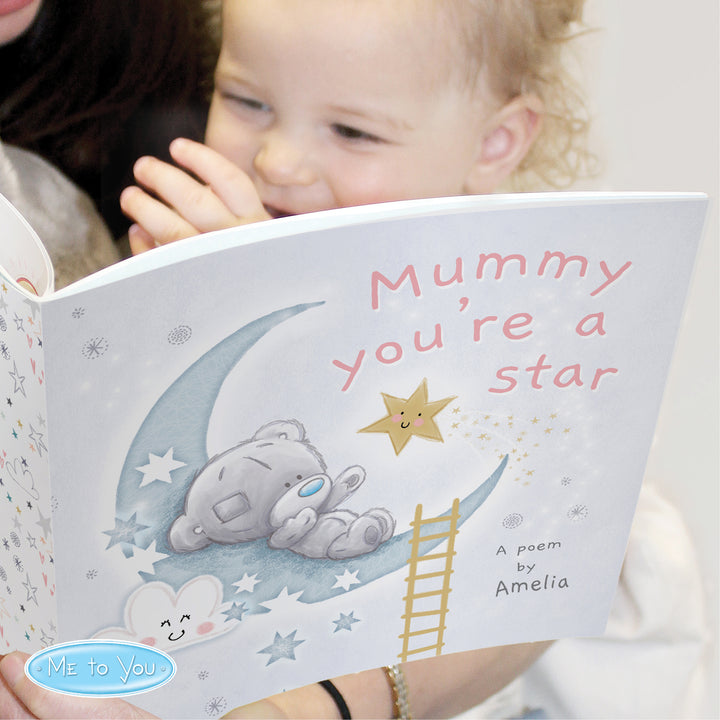 Buy Personalised Tiny Tatty Teddy Mummy You're A Star, Poem Book at www.giftsfinder.co.uk