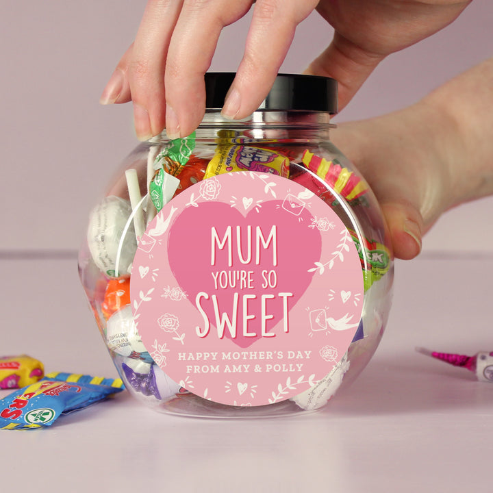 Buy Personalised You're So Sweet, Sweet Jar at www.giftsfinder.co.uk