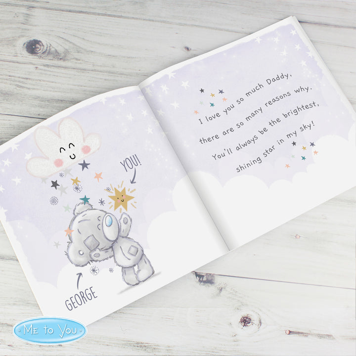 Buy Personalised Tiny Tatty Teddy Daddy You're A Star Poem Book at www.giftsfinder.co.uk