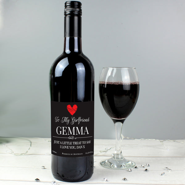 Buy Personalised Say You'll Be Wine Red Wine at www.giftsfinder.co.uk