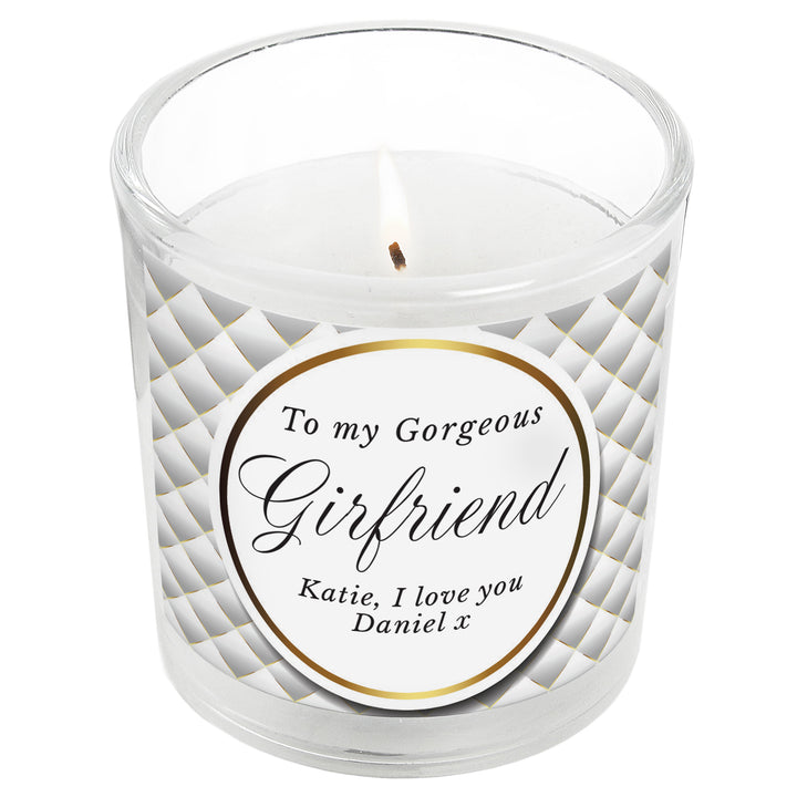 Personalised Opulent Scented Jar Candle - part of the Gifts Finder Personalised Jar Candles collection