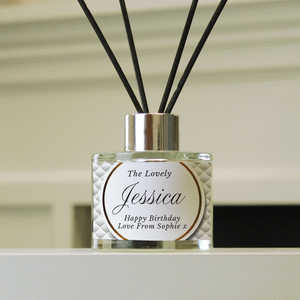 Buy Personalised Opulent Reed Diffuser at www.giftsfinder.co.uk