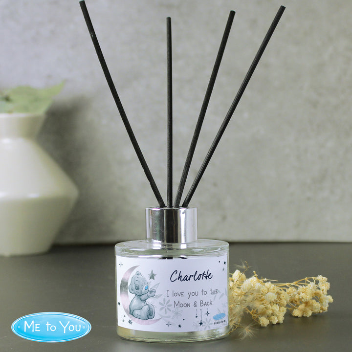 Buy Personalised Moon & Stars Me To You Reed Diffuser at www.giftsfinder.co.uk