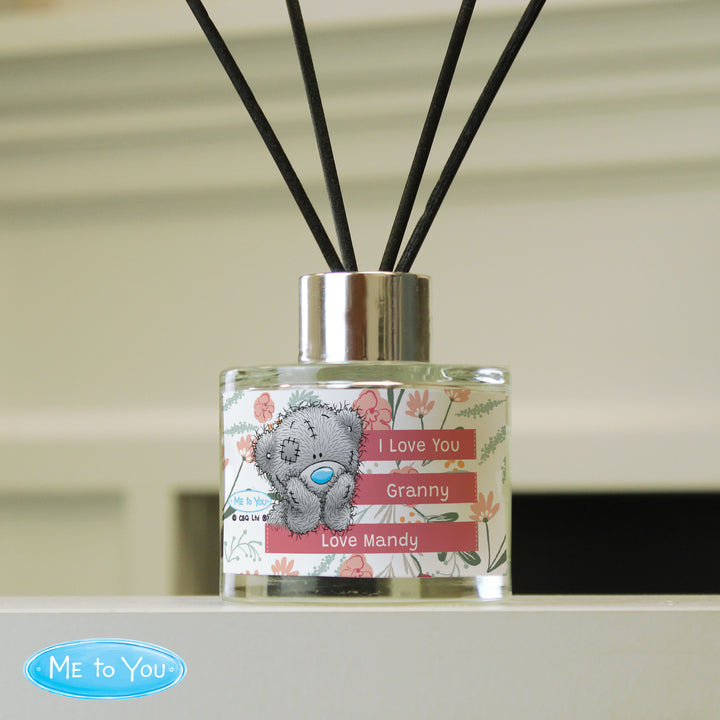 Buy Personalised Me To You Floral Reed Diffuser available now at www.giftsfinder.co.uk