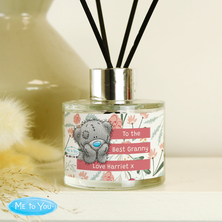 Buy Personalised Me To You Floral Reed Diffuser available now at www.giftsfinder.co.uk