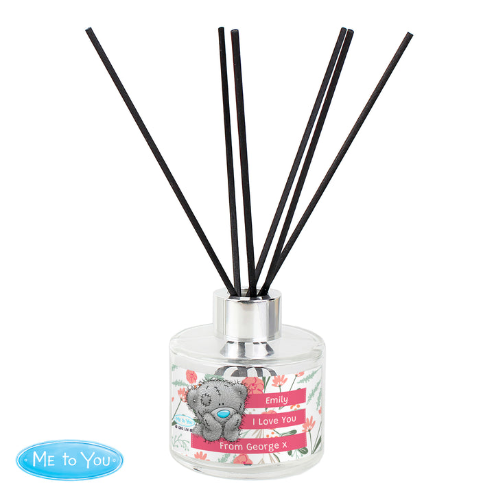 Buy Personalised Me To You Floral Reed Diffuser available now at www.giftsfinder.co.uk