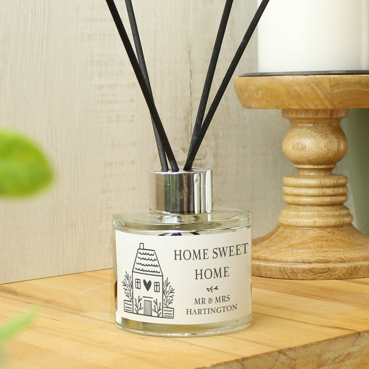 Personalised Home Reed Diffuser - part of the Gifts Finder Personalised Diffusers collection