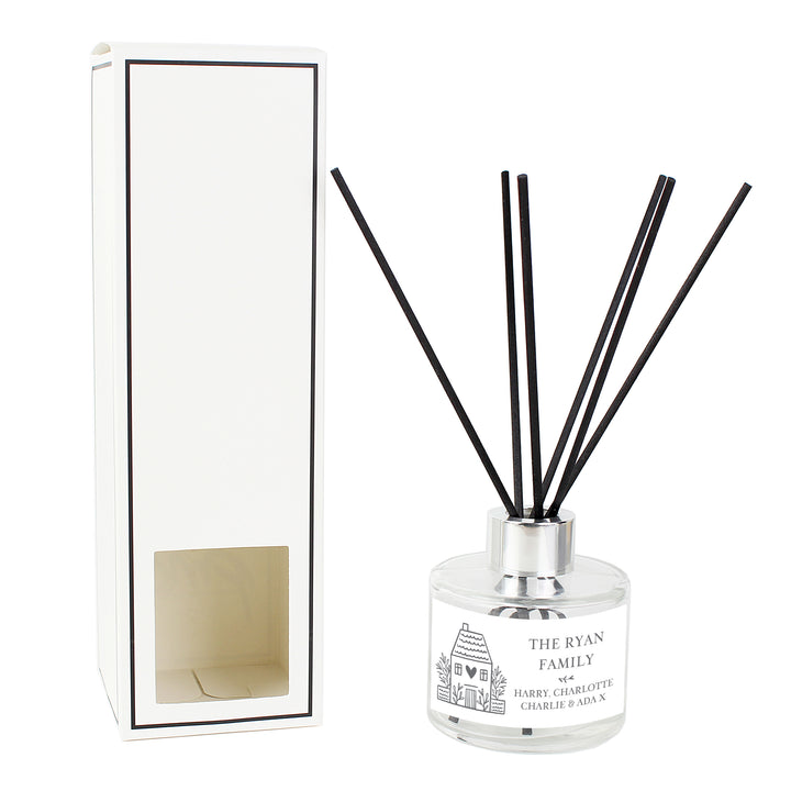 Personalised Home Reed Diffuser - part of the Gifts Finder Personalised Diffusers collection