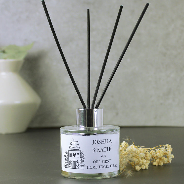 Personalised Home Reed Diffuser - part of the Gifts Finder Personalised Diffusers collection