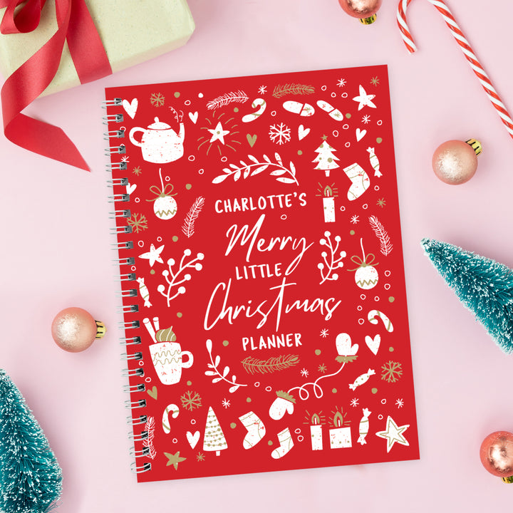 Buy Personalised Christmas A5 Planner available now at www.giftsfinder.co.uk