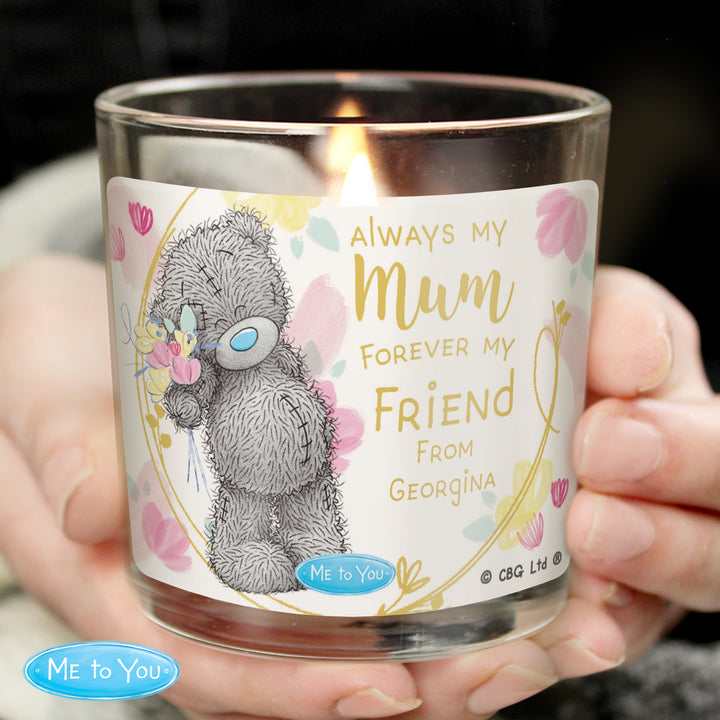 Buy Personalised Me To You Forever My Friend Candle Jar available now at www.giftsfinder.co.uk