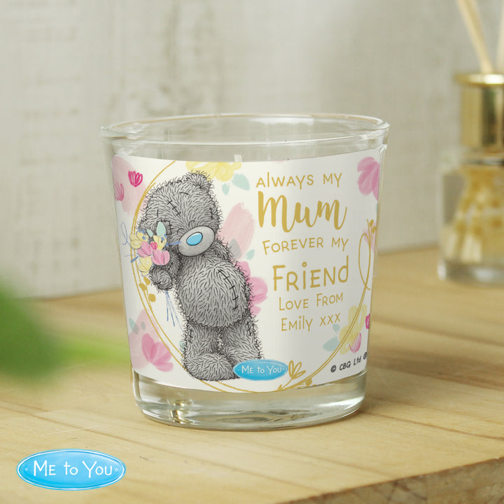 Buy Personalised Me To You Forever My Friend Candle Jar available now at www.giftsfinder.co.uk