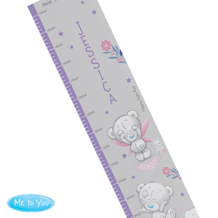 Personalised Tiny Tatty Teddy Unicorn Height Chart