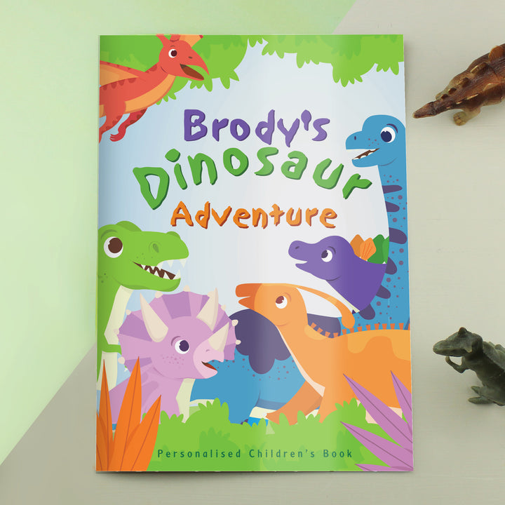 Buy Personalised Dinosaur Adventure Story Book available now at www.giftsfinder.co.uk