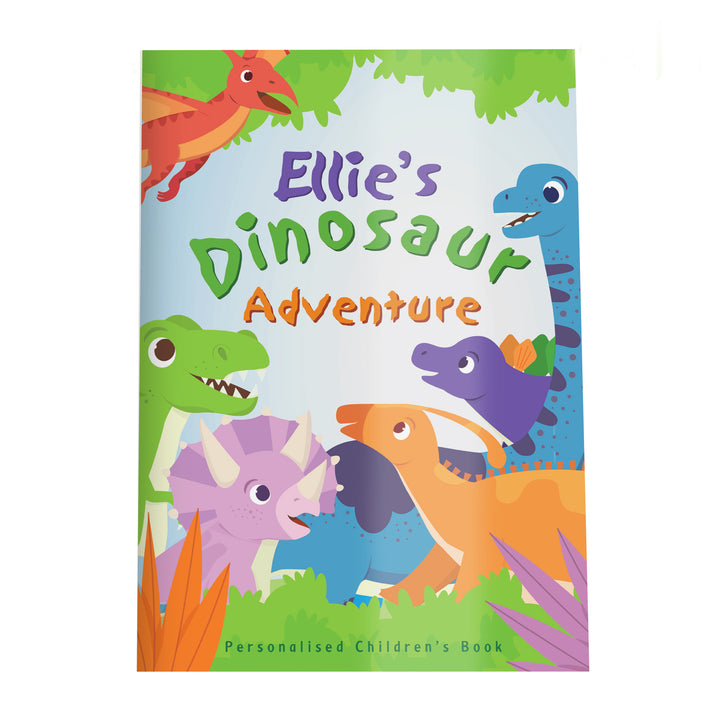 Buy Personalised Dinosaur Adventure Story Book available now at www.giftsfinder.co.uk